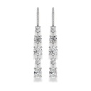 Drop Diamond Earrings