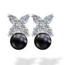 Diamond & Pearls Earrings