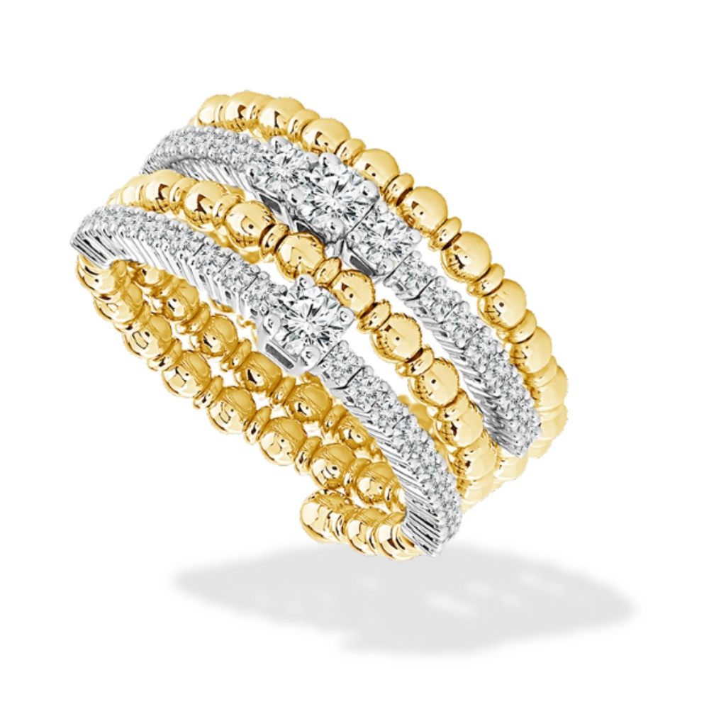 Flexible Diamond Ring