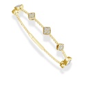 Diamond & Gold Bracelet