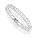 Wide Diamond Bracelets