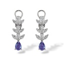 Diamond & Tanzanite Earrings