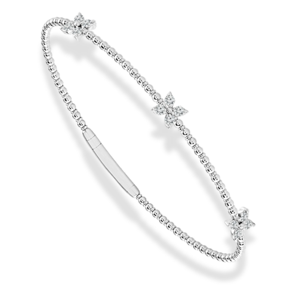 Gabrielle White Bracelet 