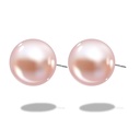 Pink Pearls Studs 6mm*