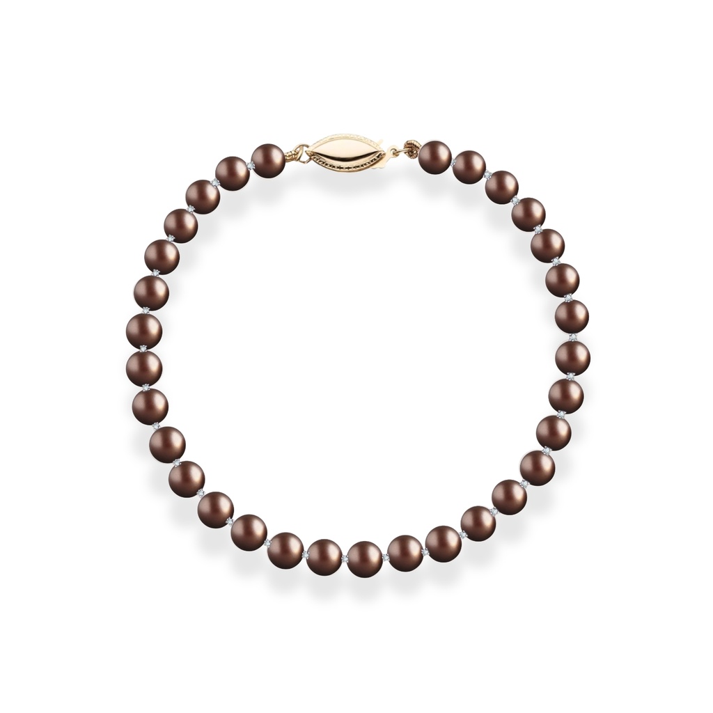 Arnolfini Chocolate Pearl Bracelet *