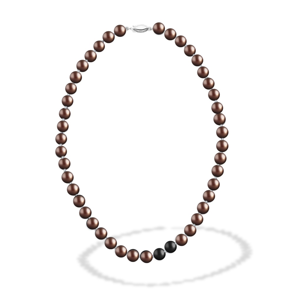 Arnolfini Chocolate Pearl Necklace