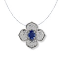 La Femme aux Fleur Pendant *