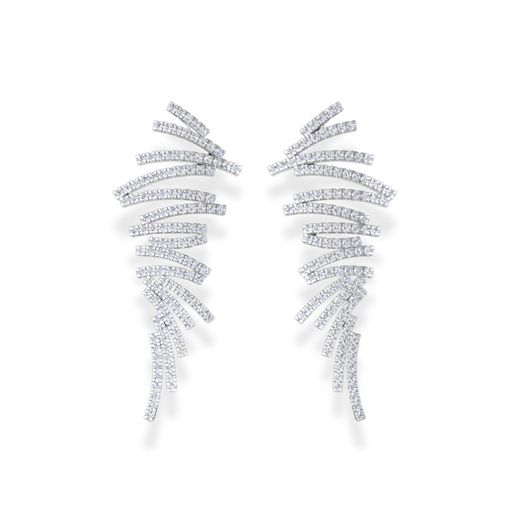 Diamond Dangle Earrings