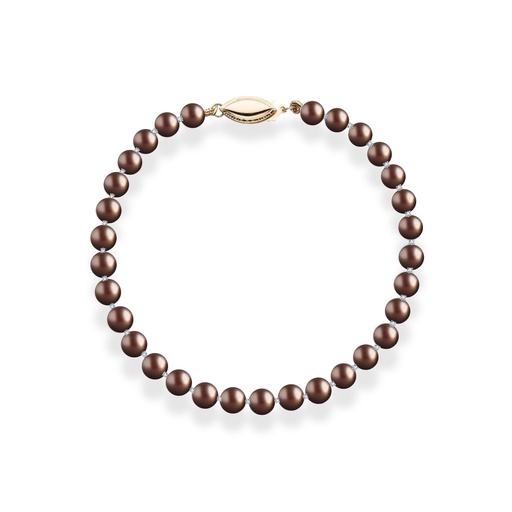 Arnolfini Chocolate Pearl Bracelet *