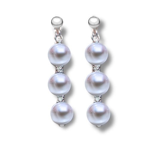 Arnolfini Triple Blue Pearls