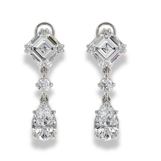 Asher & Pear Diamond Earrings